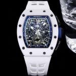 Richard Mille RM011-02 White carbon fiber Watch